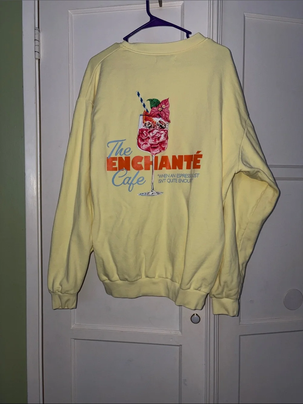 Daniel Ricciardo The Enchanté Café Yellow Sweatshirt - Picture 3 of 6